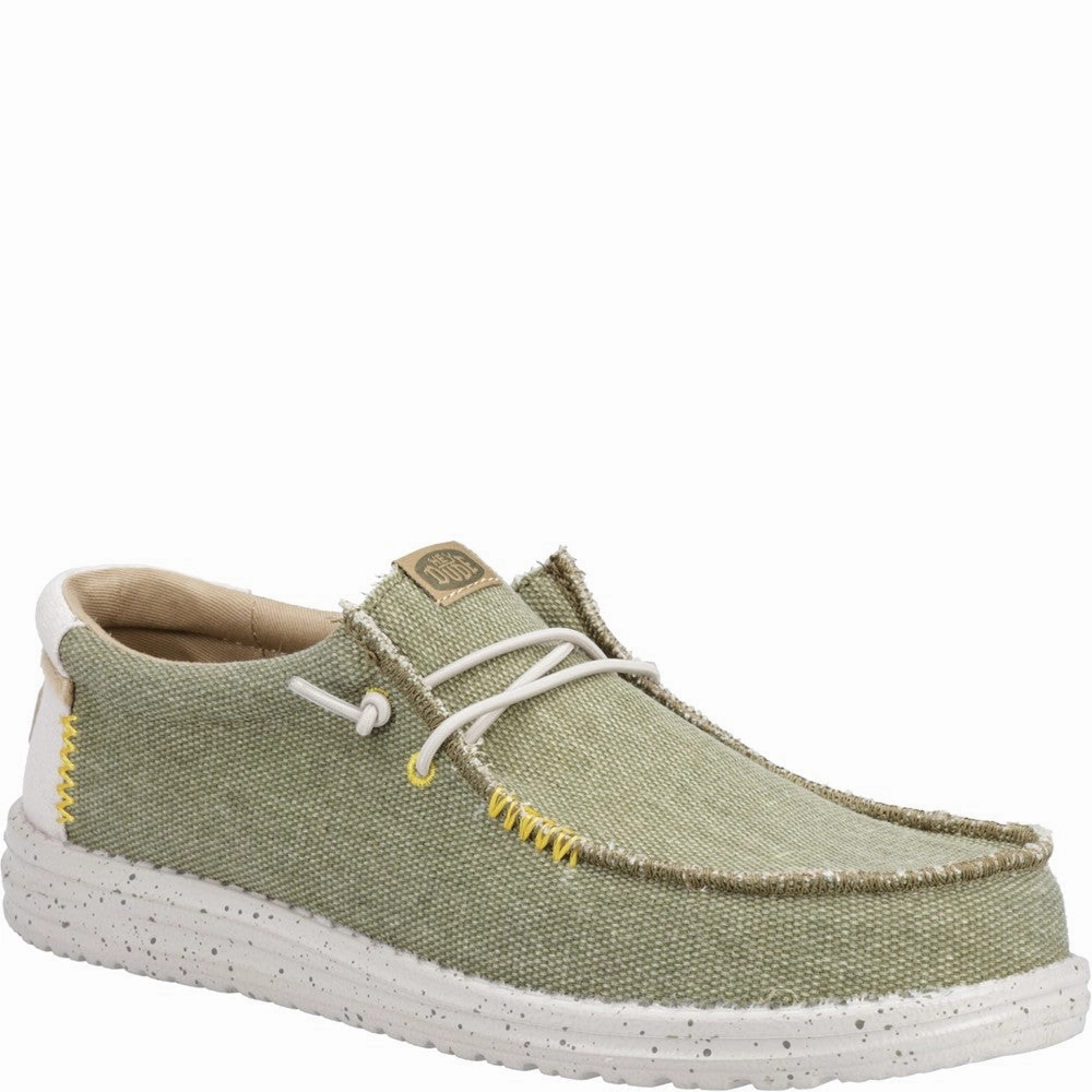 HEYDUDE Wally Coastline Jute Shoe Basketball Shoes, Running Shoes