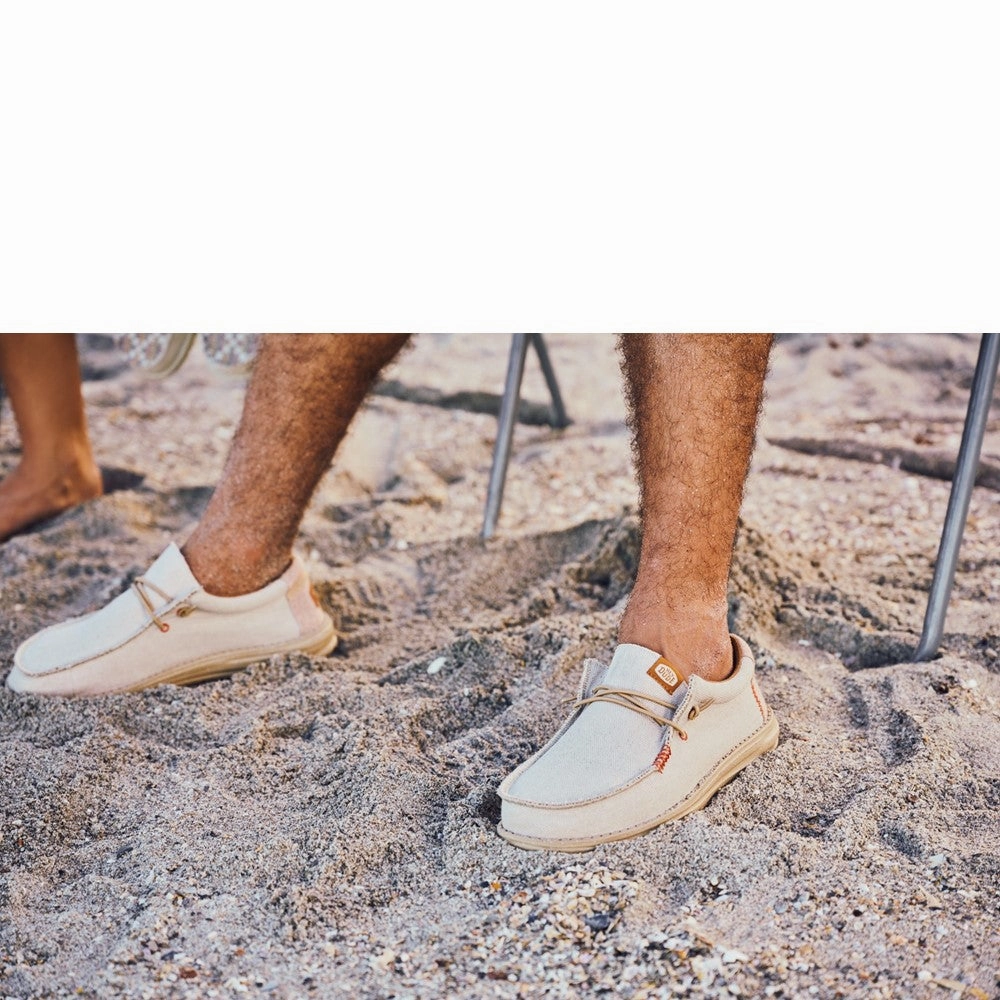 HEYDUDE Wally Coastline Jute Shoe Men's Sports Casual Shoes