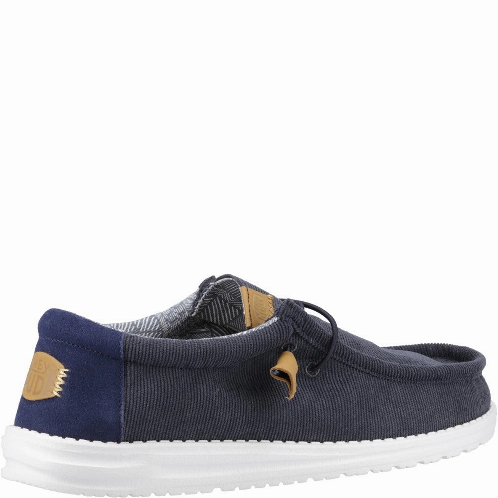 HEYDUDE Wally Corduroy Shoe Men's Sports Casual Shoes