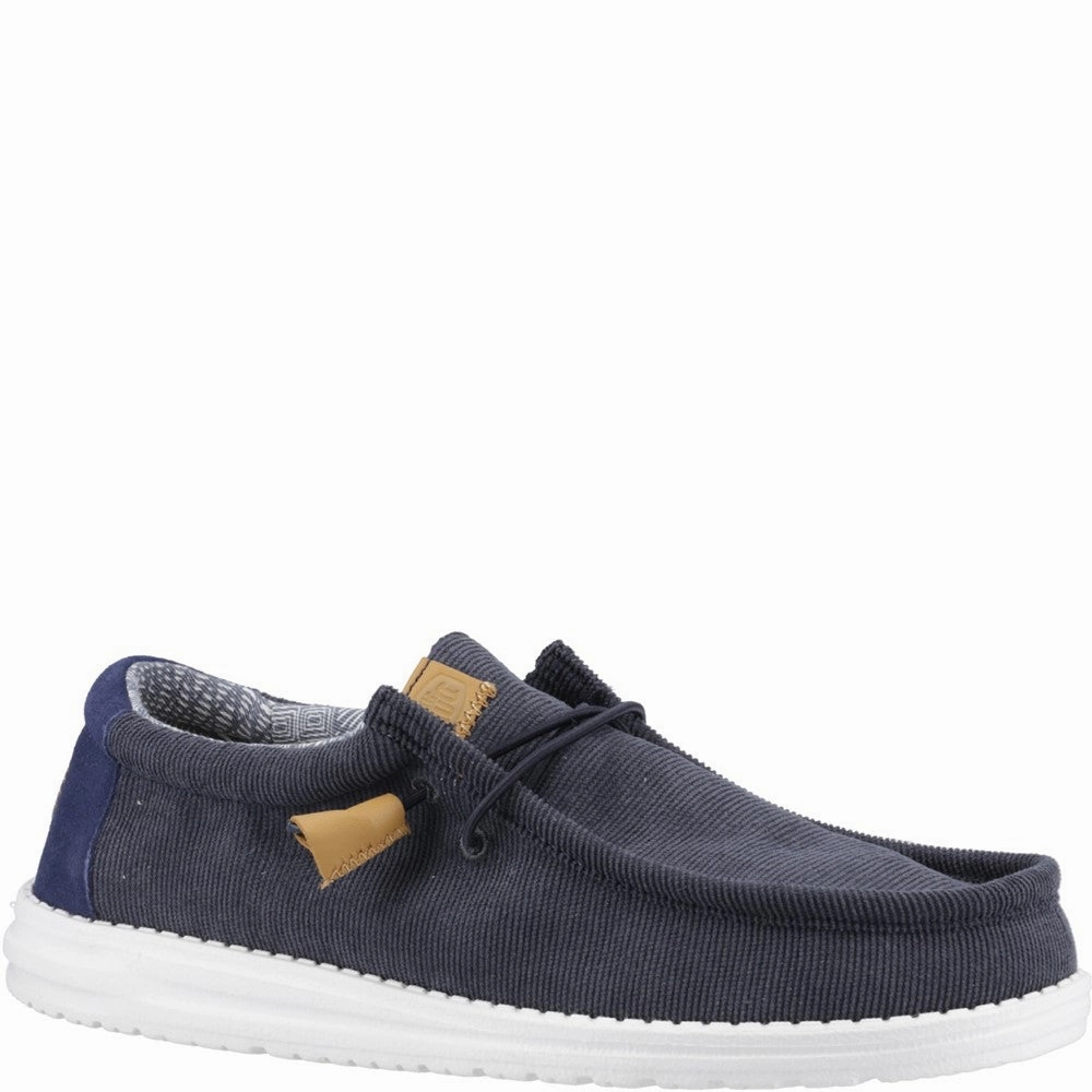 HEYDUDE Wally Corduroy Shoe Basketball Shoes, Running Shoes