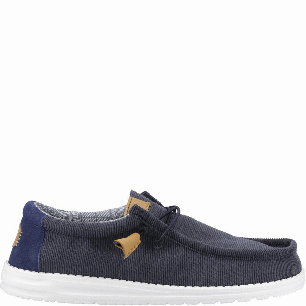 HEYDUDE Wally Corduroy Shoe Men's Sports Casual Shoes