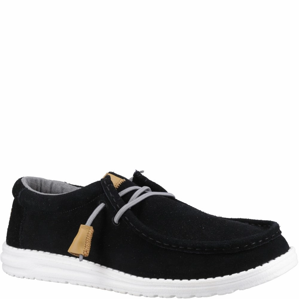 HEYDUDE Wally Craft Suede Shoe Basketball Shoes, Running Shoes