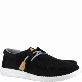 HEYDUDE Wally Craft Suede Shoe Basketball Shoes, Running Shoes
