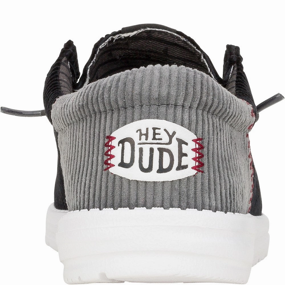 HEYDUDE Wally Funk Corduroy Shoes Men's Sports Casual Shoes