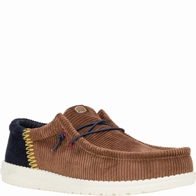 HEYDUDE Wally Funk Corduroy Shoes Basketball Shoes, Running Shoes