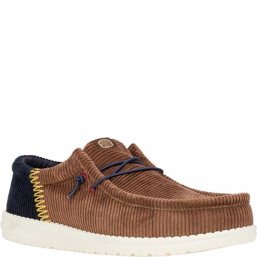 HEYDUDE Wally Funk Corduroy Shoes Basketball Shoes, Running Shoes