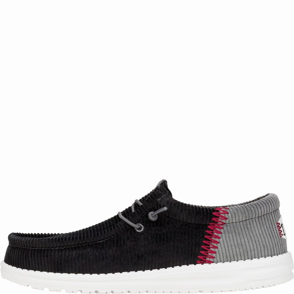 HEYDUDE Wally Funk Corduroy Shoes Men's Sports Casual Shoes