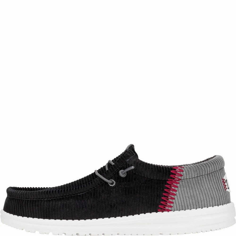 HEYDUDE Wally Funk Corduroy Shoes Men's Sports Casual Shoes
