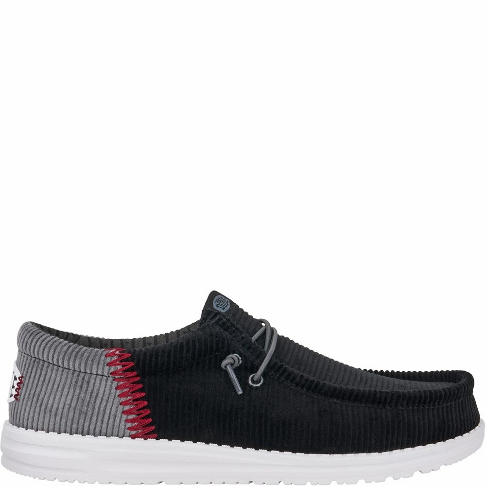 HEYDUDE Wally Funk Corduroy Shoes Men's Sports Casual Shoes