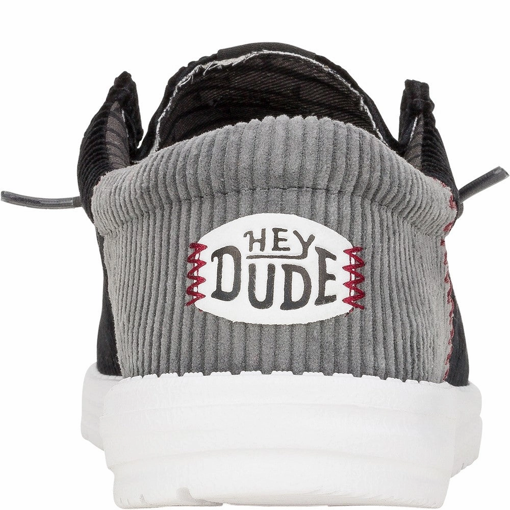 HEYDUDE Wally Funk Corduroy Shoes Men's Sports Casual Shoes