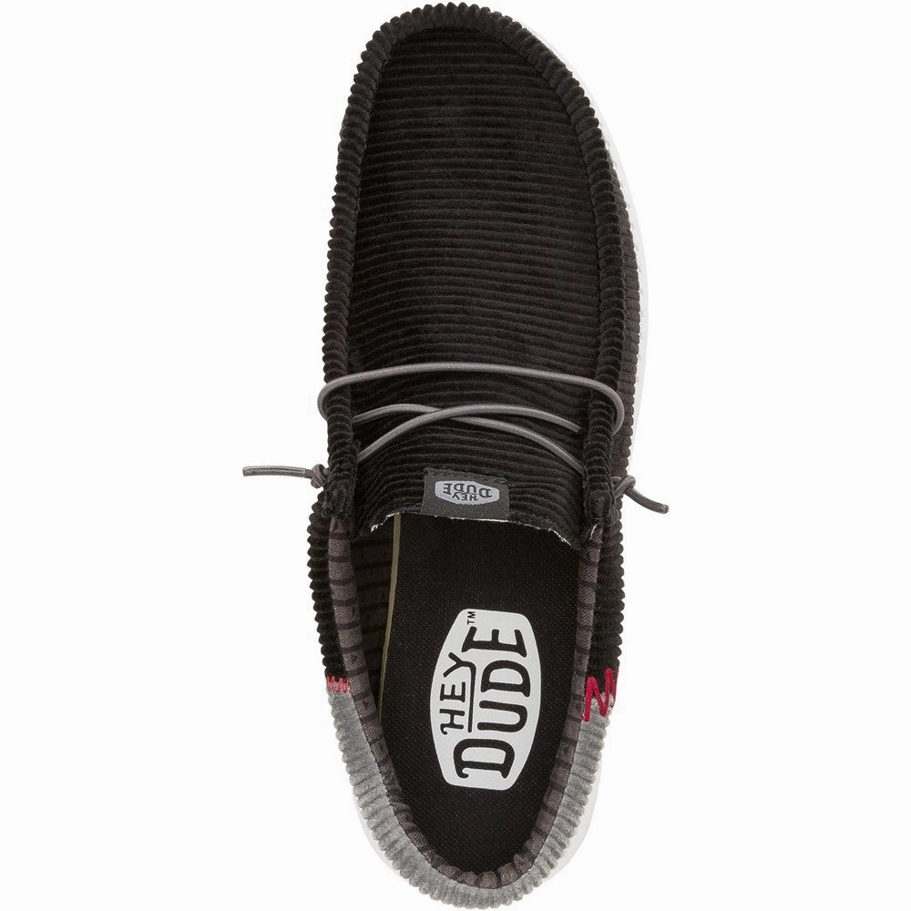 HEYDUDE Wally Funk Corduroy Shoes Men's Sports Casual Shoes