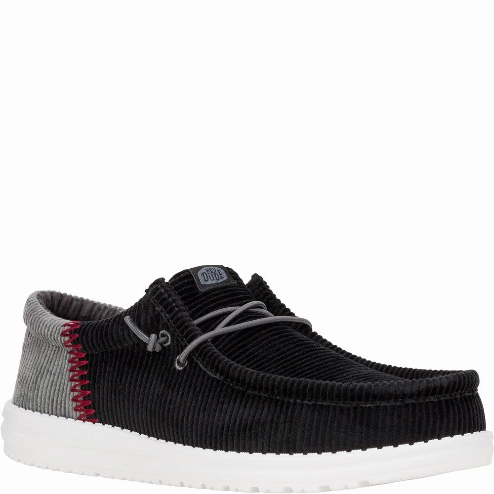 HEYDUDE Wally Funk Corduroy Shoes Basketball Shoes, Running Shoes