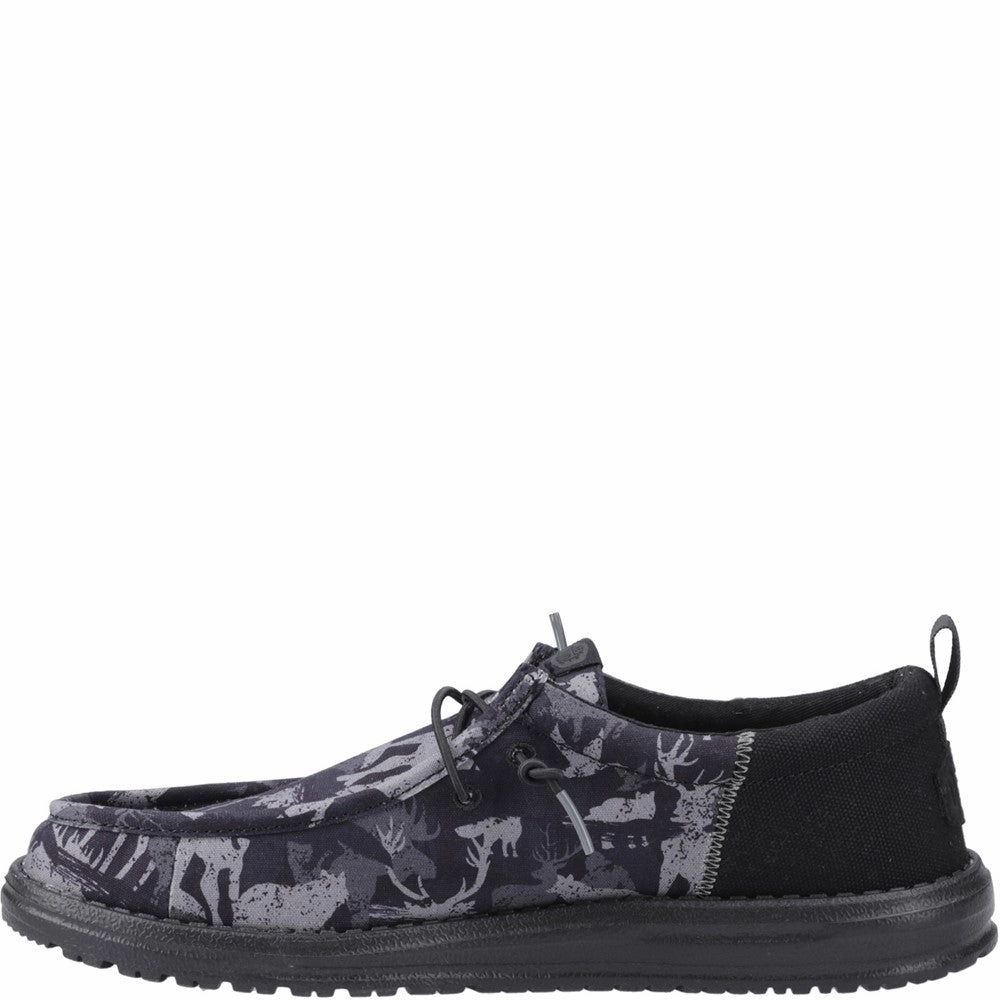 HEYDUDE Wally Funk Hunt Camo Shoes Men's Sports Casual Shoes