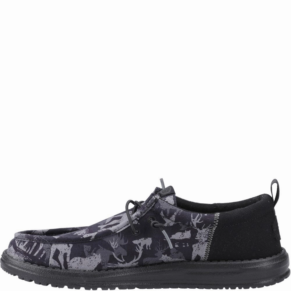 HEYDUDE Wally Funk Hunt Camo Shoes Men's Sports Casual Shoes