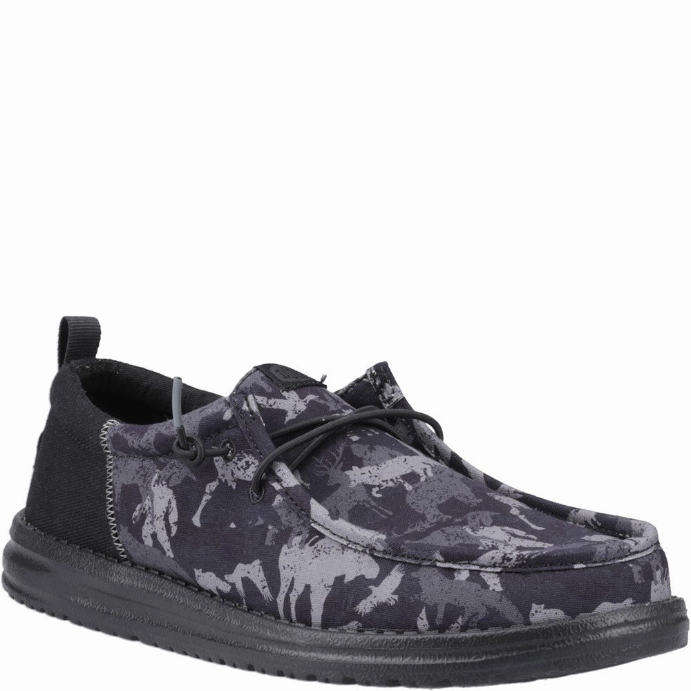 HEYDUDE Wally Funk Hunt Camo Shoes Basketball Shoes, Running Shoes