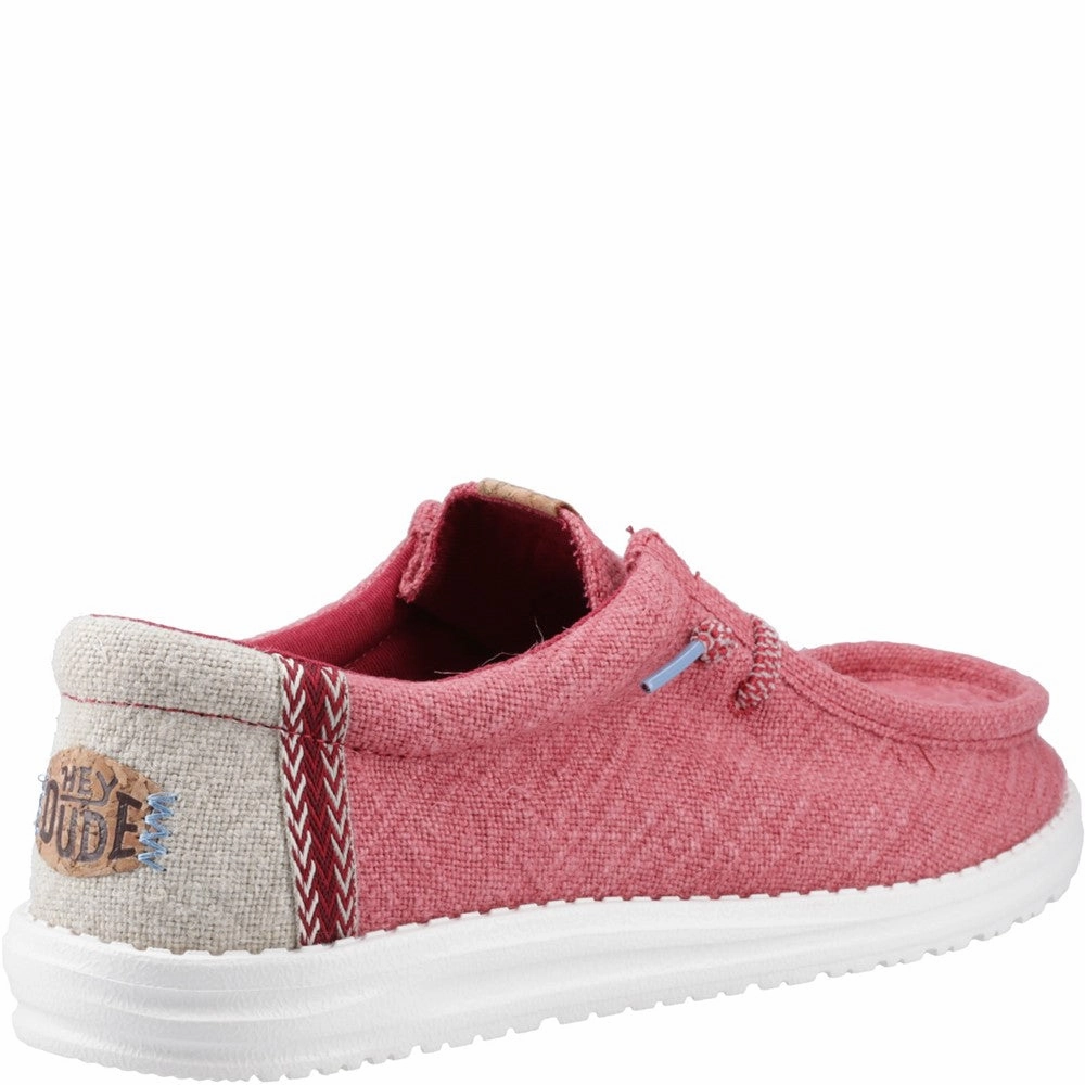 HEYDUDE Wally Jute Shoes Men's Sports Casual Shoes