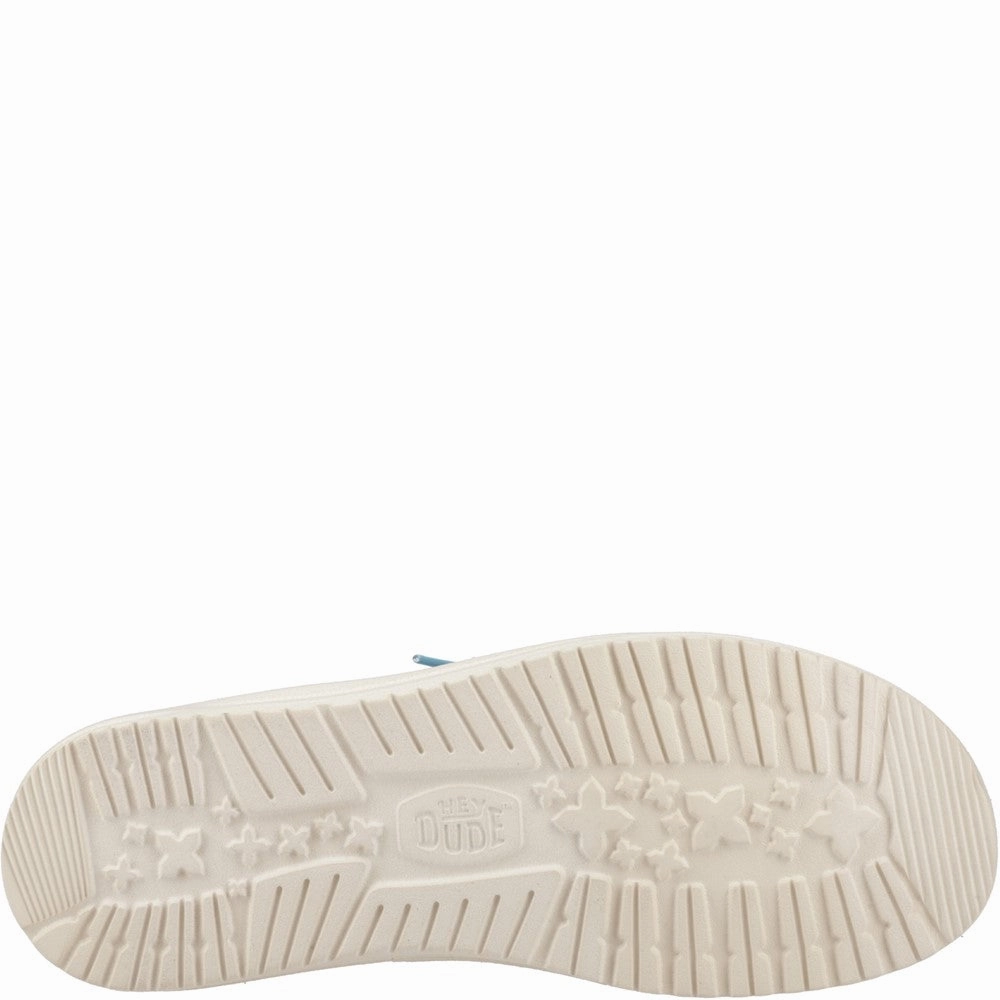 HEYDUDE Wally Jute Shoes Men's Sports Casual Shoes