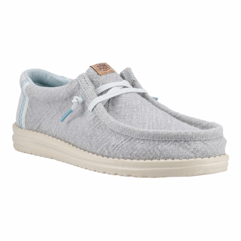 HEYDUDE Wally Jute Shoes Men's Sports Casual Shoes
