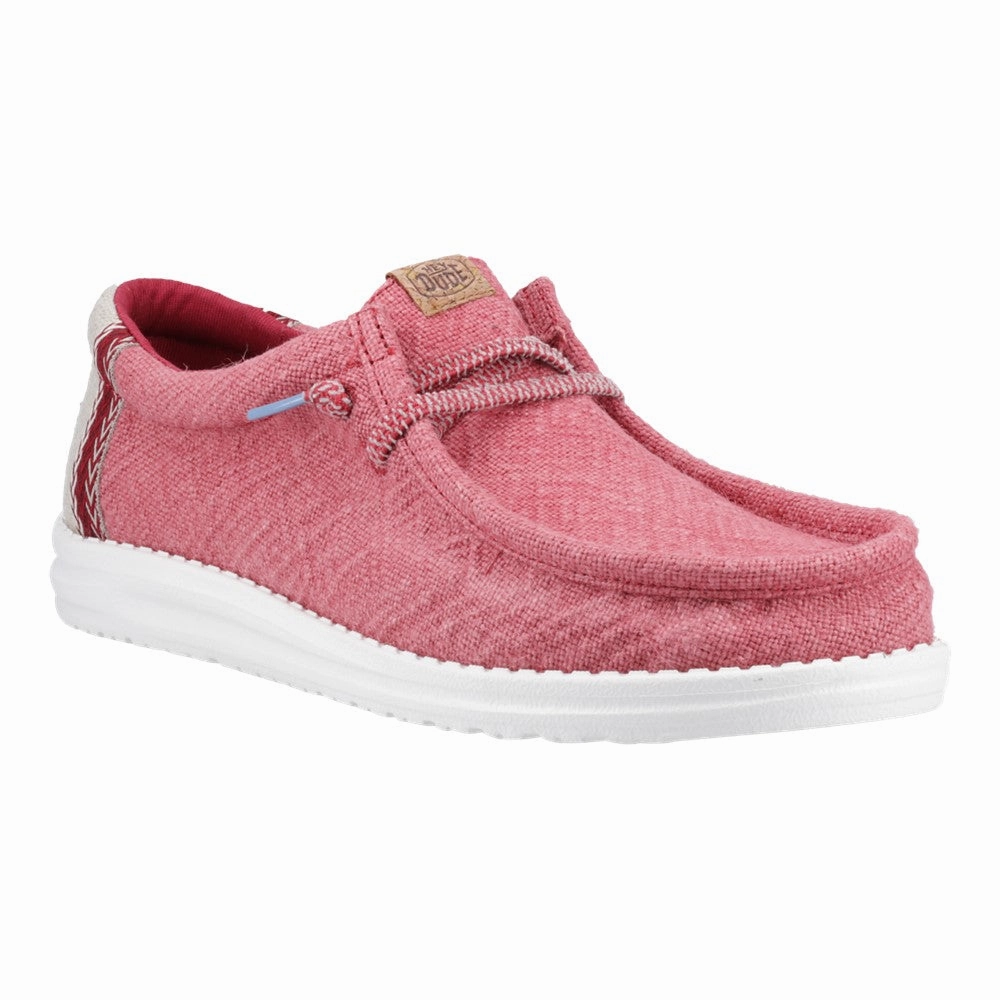 HEYDUDE Wally Jute Shoes Men's Sports Casual Shoes