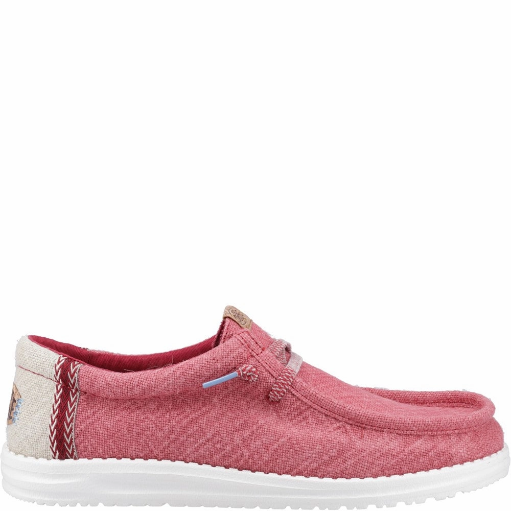 HEYDUDE Wally Jute Shoes Men's Sports Casual Shoes
