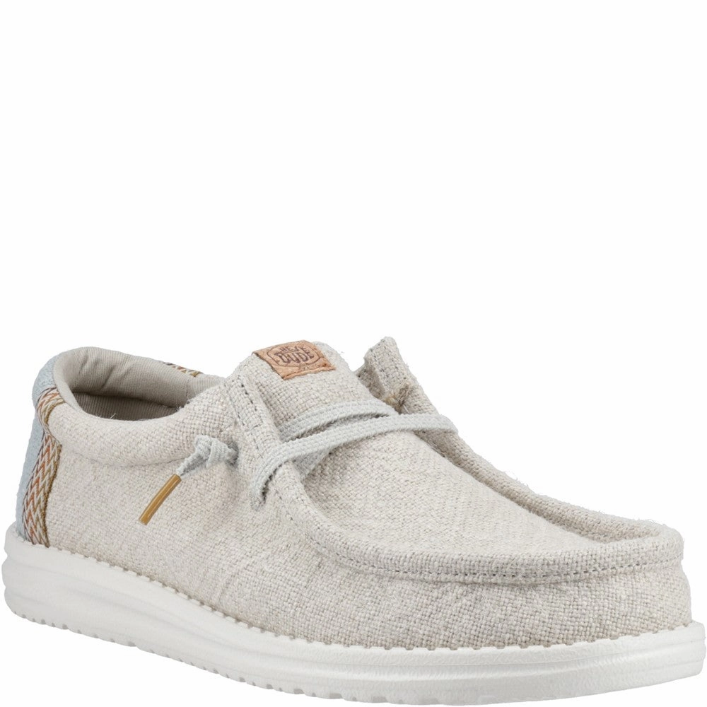 HEYDUDE Wally Jute Shoes Basketball Shoes, Running Shoes