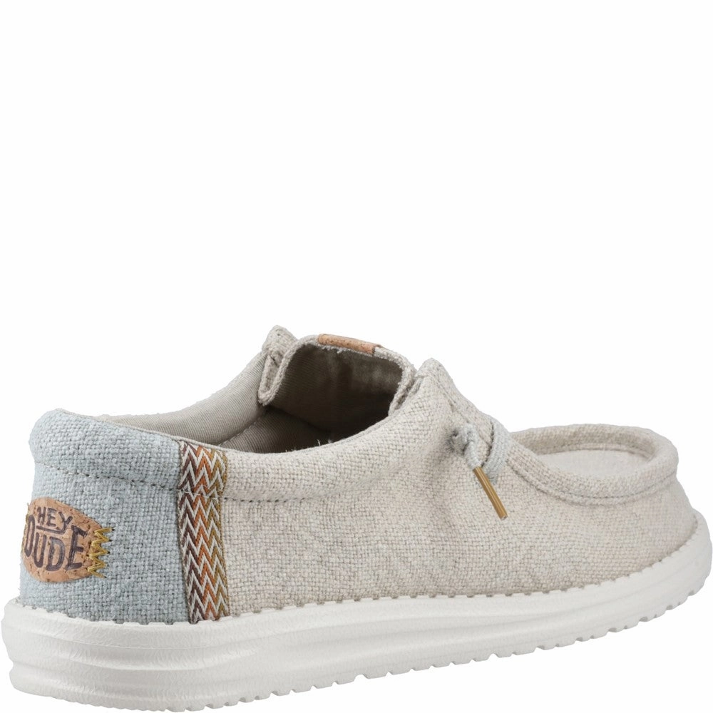 HEYDUDE Wally Jute Shoes Men's Sports Casual Shoes