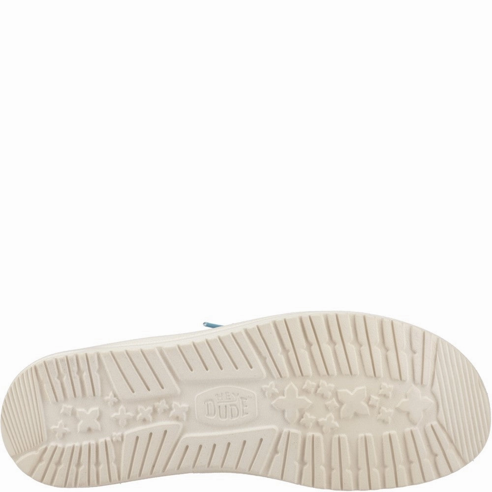 HEYDUDE Wally Jute Shoes Men's Sports Casual Shoes