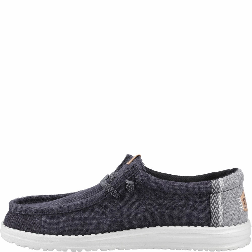 HEYDUDE Wally Jute Shoes Men's Sports Casual Shoes