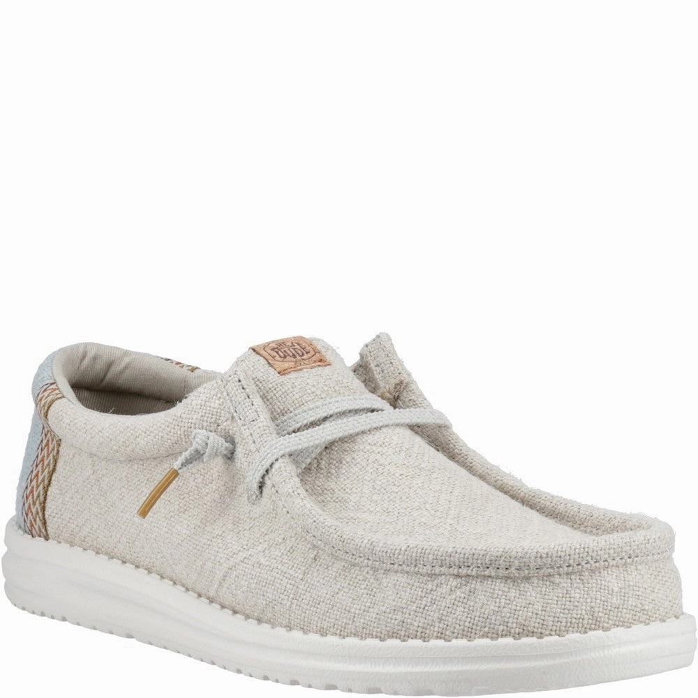 HEYDUDE Wally Jute Shoes Basketball Shoes, Running Shoes