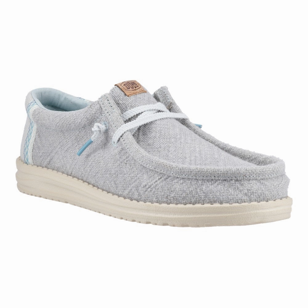 HEYDUDE Wally Jute Shoes Men's Sports Casual Shoes