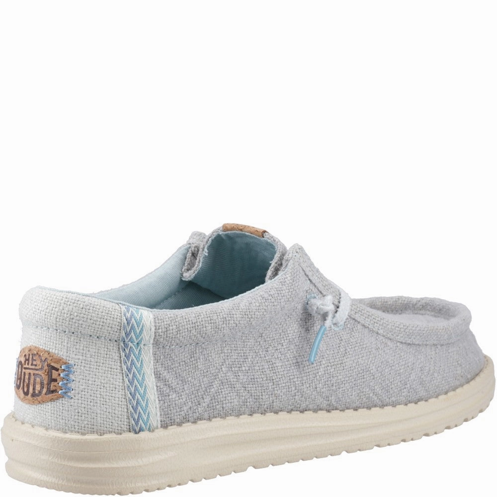 HEYDUDE Wally Jute Shoes Men's Sports Casual Shoes