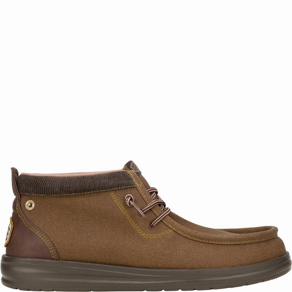 HEYDUDE Wally Mid GripR Boots Men's Sports Casual Shoes