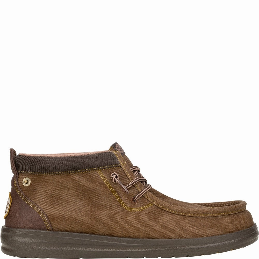 HEYDUDE Wally Mid GripR Boots Men's Sports Casual Shoes