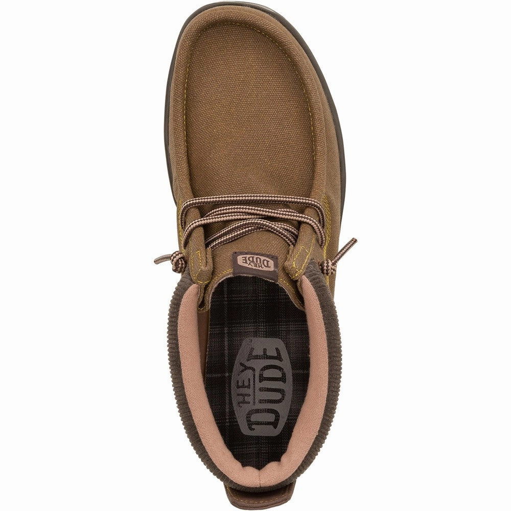 HEYDUDE Wally Mid GripR Boots Men's Sports Casual Shoes