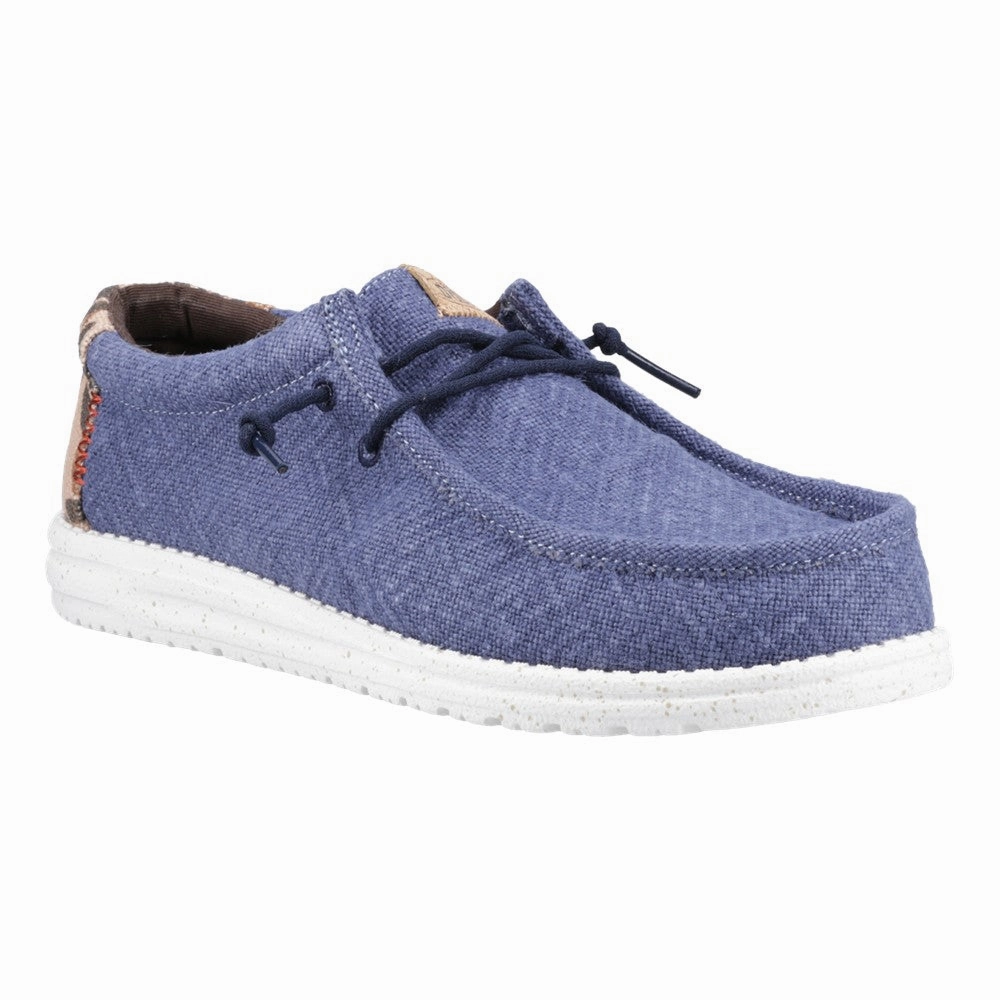 HEYDUDE Wally Palm Jute Shoes Men's Sports Casual Shoes