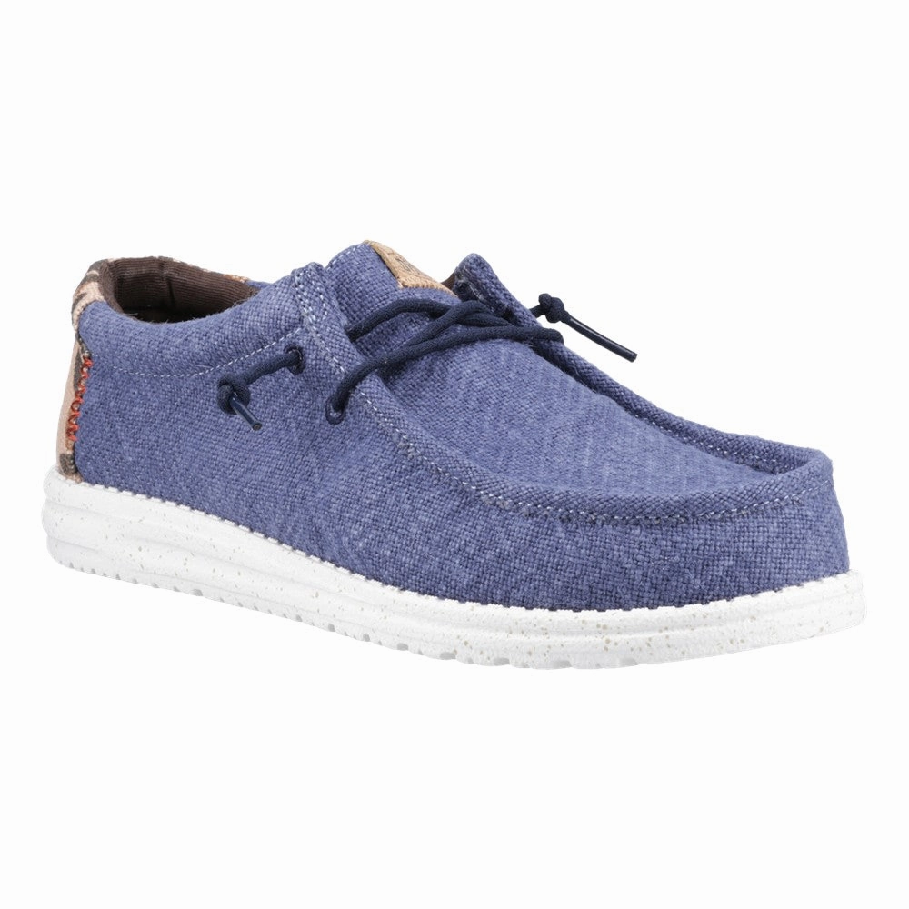 HEYDUDE Wally Palm Jute Shoes Men's Sports Casual Shoes