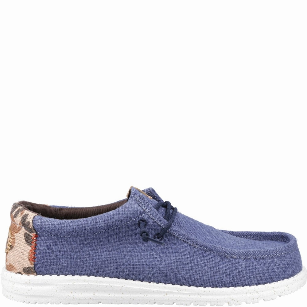 HEYDUDE Wally Palm Jute Shoes Men's Sports Casual Shoes