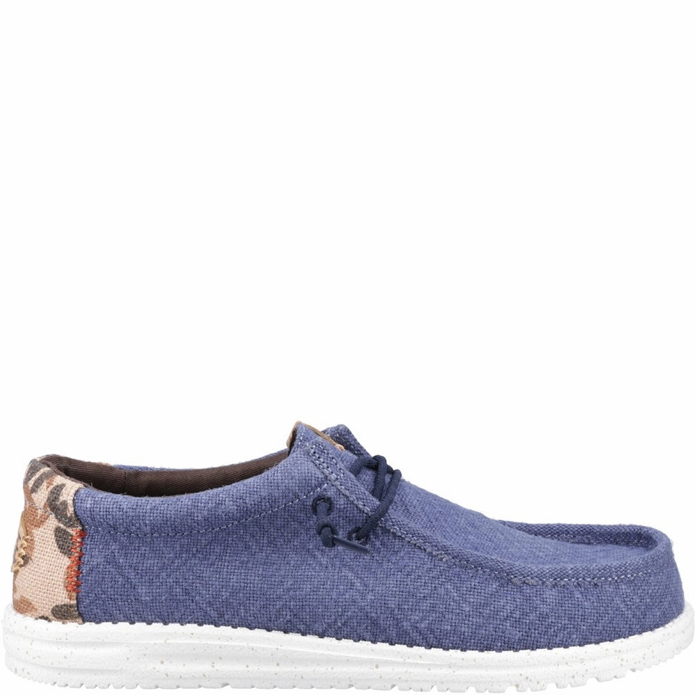 HEYDUDE Wally Palm Jute Shoes Men's Sports Casual Shoes