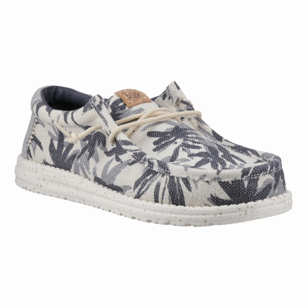 HEYDUDE Wally Palm Jute Shoes Men's Sports Casual Shoes