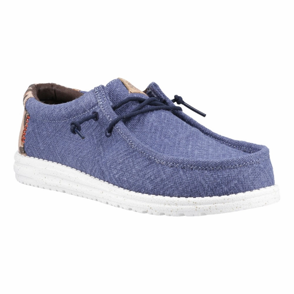 HEYDUDE Wally Palm Jute Shoes Men's Sports Casual Shoes