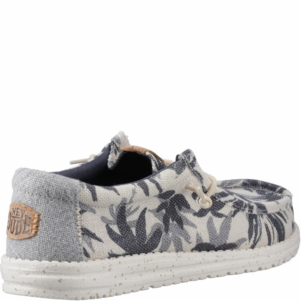 HEYDUDE Wally Palm Jute Shoes Men's Sports Casual Shoes