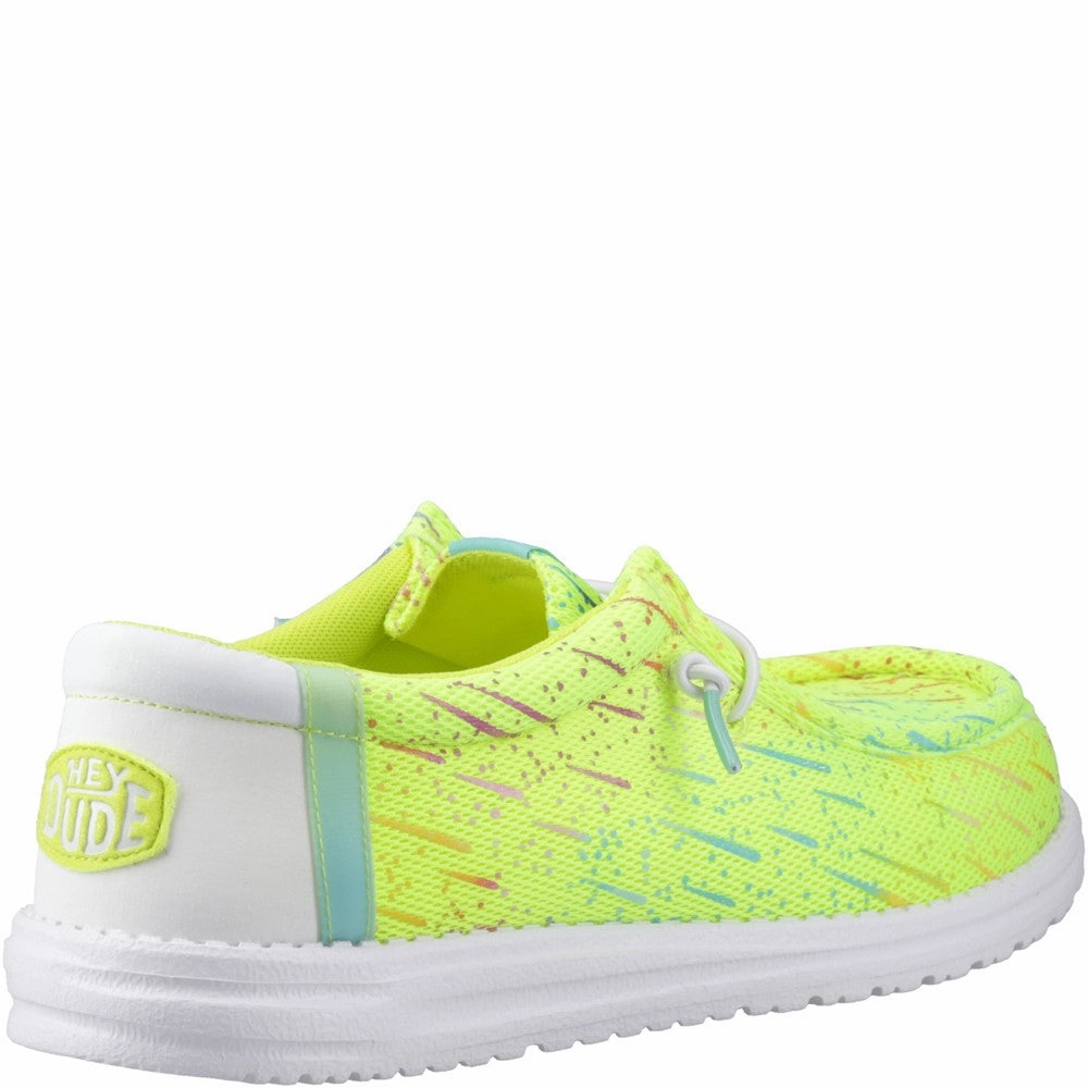 HEYDUDE Wally Party Mesh Shoes Men's Sports Casual Shoes