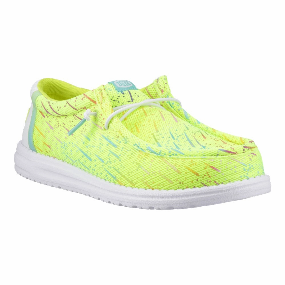 HEYDUDE Wally Party Mesh Shoes Men's Sports Casual Shoes