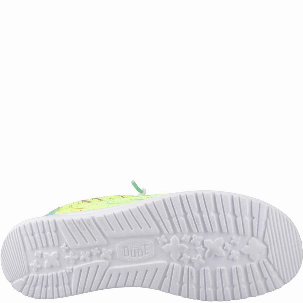 HEYDUDE Wally Party Mesh Shoes Men's Sports Casual Shoes