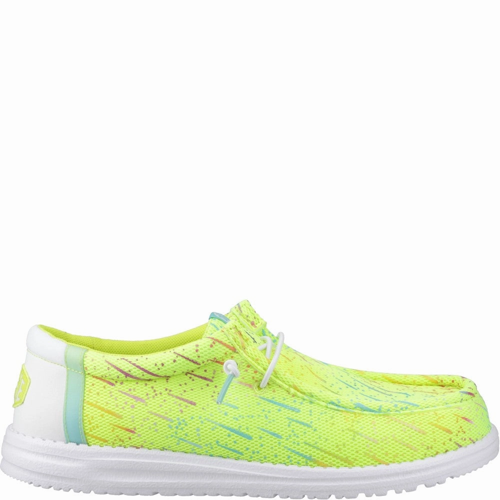 HEYDUDE Wally Party Mesh Shoes Men's Sports Casual Shoes