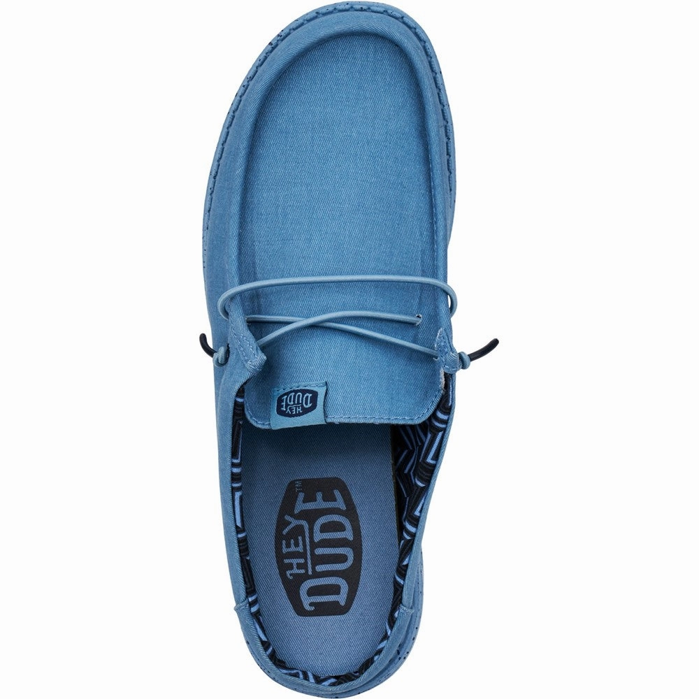 HEYDUDE Wally Slip Canvas Mule Men's Sports Casual Shoes