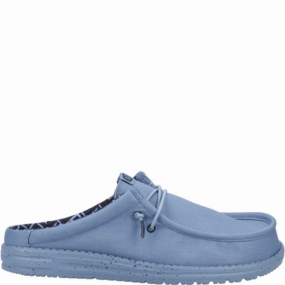 HEYDUDE Wally Slip Canvas Mule Men's Sports Casual Shoes