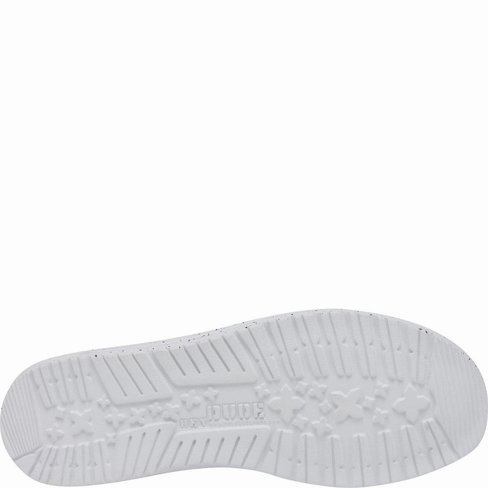 HEYDUDE Wally Slub Canvas Shoe Men's Sports Casual Shoes