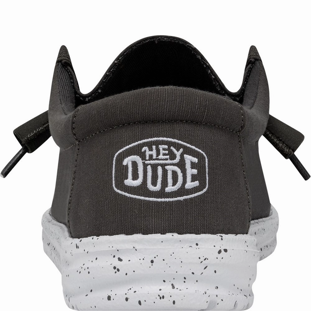 HEYDUDE Wally Slub Canvas Shoe Men's Sports Casual Shoes