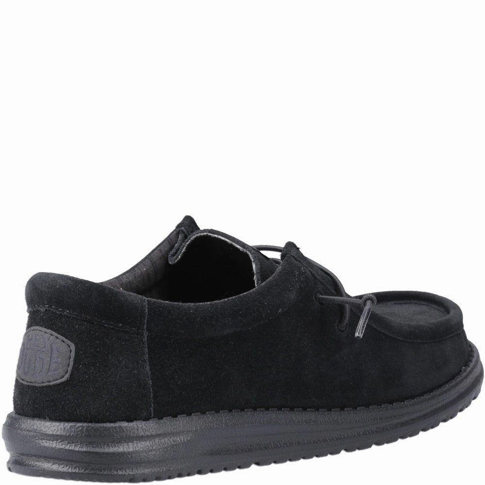 HEYDUDE Wally Suede Shoes Men's Sports Casual Shoes